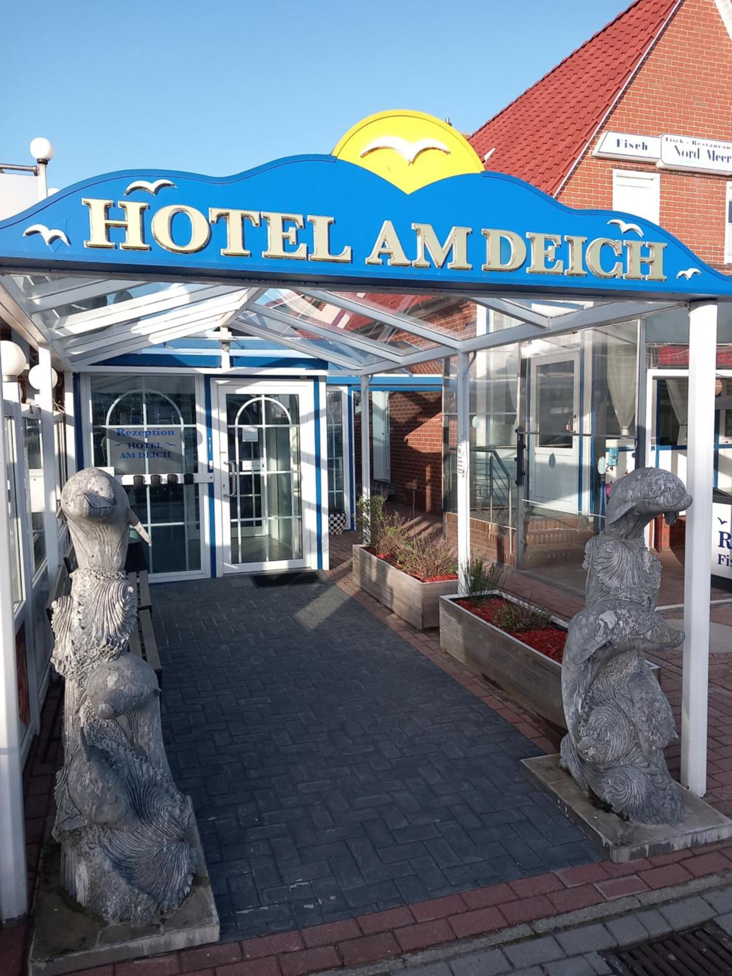 Hotel Am Deich Norddeich  Exterior foto
